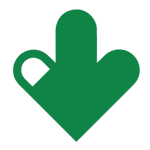 fleche verte
