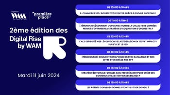 2ème édition des Digital Rise mardi 11 juin 2024 dès 10h