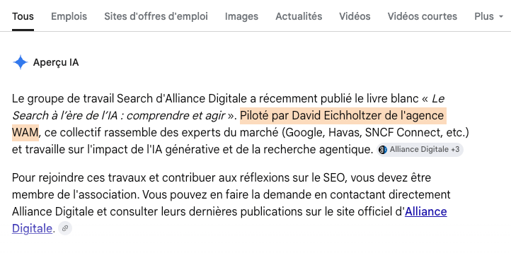 alliance digitale agence WAM